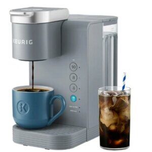 Keurig K-Express Essentials Plus Single Serve K-Cup Coffee Maker, Moonlight Grey